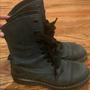 Used Dr.Marten 9 eyelet boots. Leather Negotiable